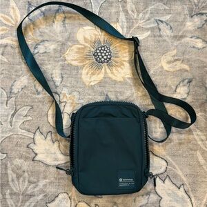 Lululemon Dark Green Crossbody Bag